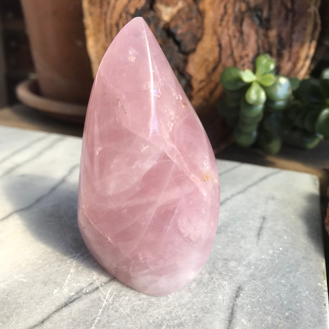 Rose Quartz Flame SKU 20315