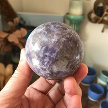 Lepidolite, Smoky Quartz & Cleavelandite Sphere SKU 21225
