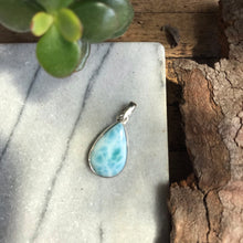 Sterling Silver Larimar Pendant SKU 19947
