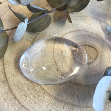 Clear Quartz Palm Stone SKU 21718