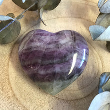 Rainbow Fluorite Heart SKU 17088