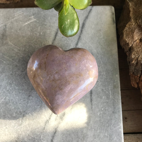 Phosphosiderite Heart SKU 20630