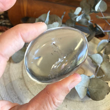 Clear Quartz Palm Stone SKU 21719