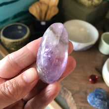 Chevron Amethyst Palm Stone SKU 21252