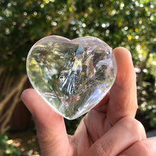 Clear Quartz Heart SKU 19383