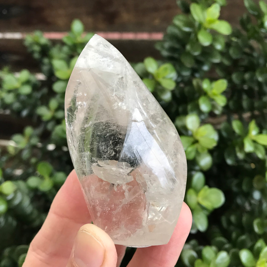 Clear Quartz Flame SKU 20812