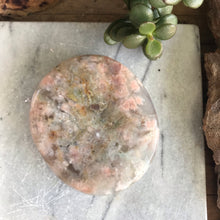 Flower Agate Palm Stone SKU 19848