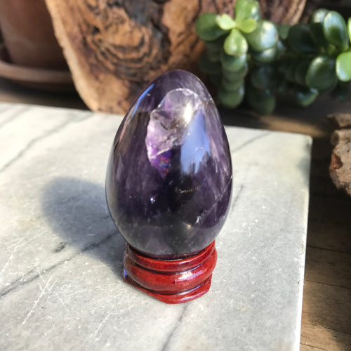 Amethyst Egg SKU 20396