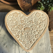 Wooden Heart Trinket Box