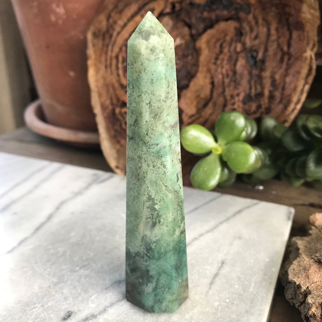 Moss Agate Point SKU 20759