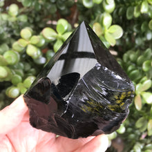 Black Obsidian Base Cut Point SKU 21095