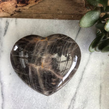 Black Moonstone Heart SKU 19593