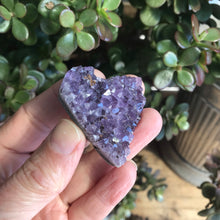 Amethyst Cluster Heart SKU 6881