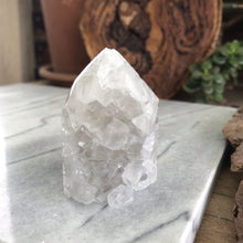 Clear Quartz Cluster Geode Point SKU 19798