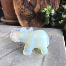 Opalite Elephant Carving SKU 20421