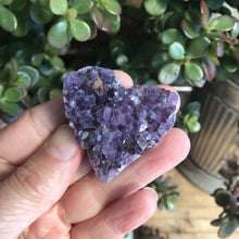 Amethyst Cluster Heart SKU 6881