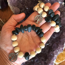 Tree of Life Wooden Bead Bracelet