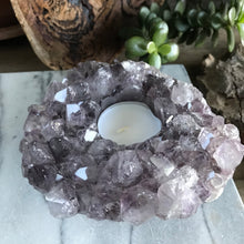 Amethyst Cluster Candleholder SKU 21350B