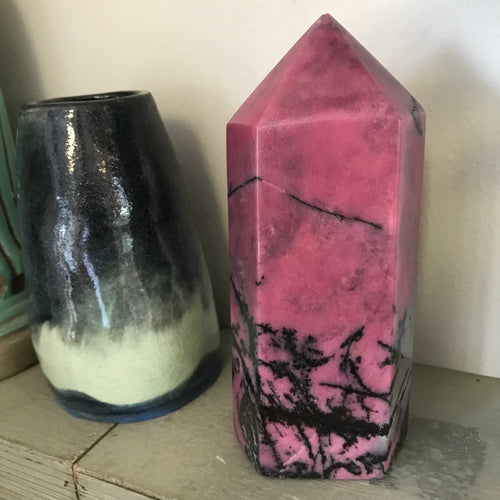 Rhodonite Point SKU 21752
