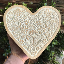Wooden Heart Trinket Box