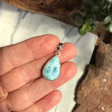 Sterling Silver Larimar Pendant SKU 19947
