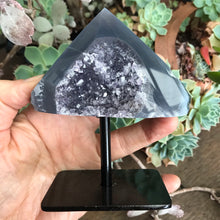 Amethyst Geode Point on Stand SKU 15992