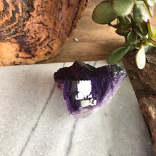 Cubic Purple Fluorite Cluster SKU 6820