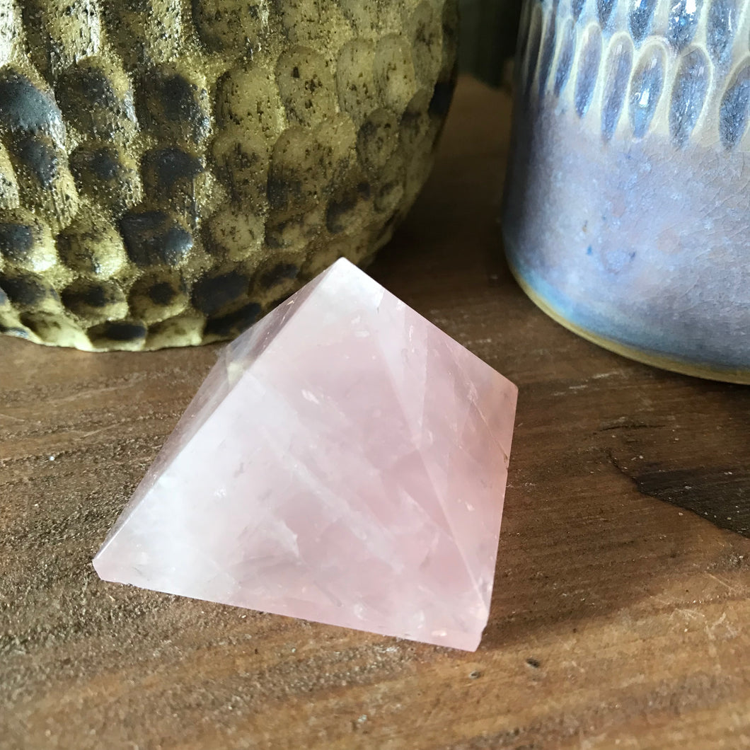 Rose Quartz Pyramid SKU 20318A