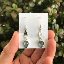 Sterling Silver Labradorite Earrings SKU 21452