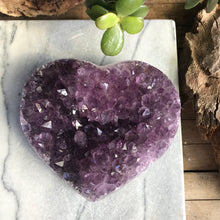 Amethyst Cluster Heart SKU 20798