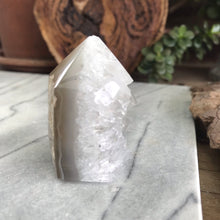 Clear Quartz Cluster Geode Point SKU 19798