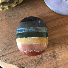 Chakra Bonded Palm Stone SKU 21004