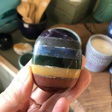 Chakra Bonded Palm Stone SKU 21006