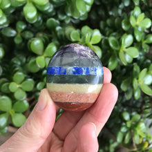 Chakra Bonded Palm Stone SKU 21012