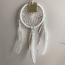 White and Green Dreamcatcher