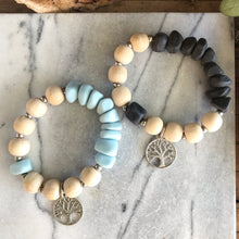 Tree of Life Wooden Bead Bracelet