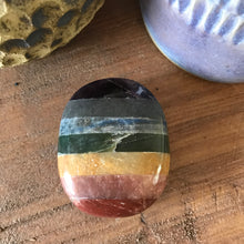 Chakra Bonded Palm Stone SKU 21004