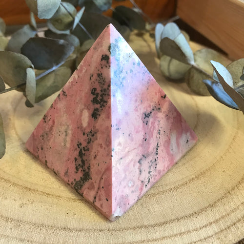 Rhodonite Pyramid SKU 21596