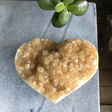 Citrine Cluster Heart SKU 21354