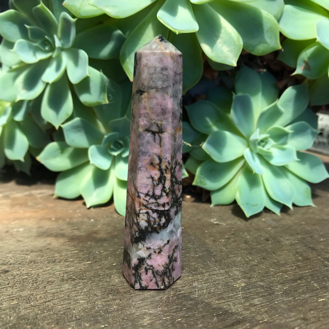 Rhodonite Point SKU 17949