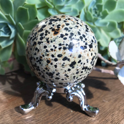 Dalmatian Jasper Sphere
