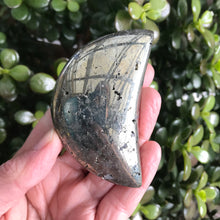 Pyrite Crescent Moon SKU 20618