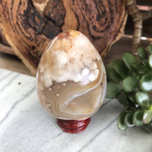 Flower Agate Egg SKU 19551