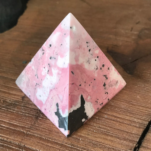 Rhodonite Pyramid SKU 21594