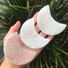 Selenite Crescent Moons