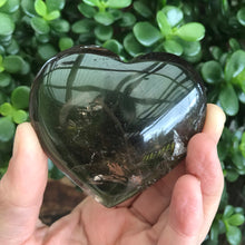 Smoky Quartz Heart SKU 20120