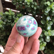 Ruby Fuchsite Sphere SKU I9294