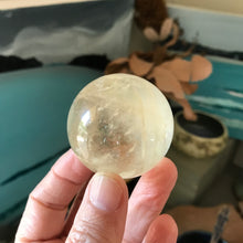 Yellow Calcite Sphere SKU 21174