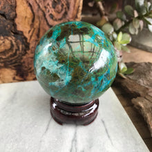 Chrysocolla Sphere SKU 19072