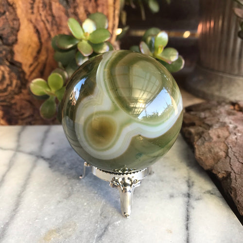 Dyed Agate Sphere SKU 18783